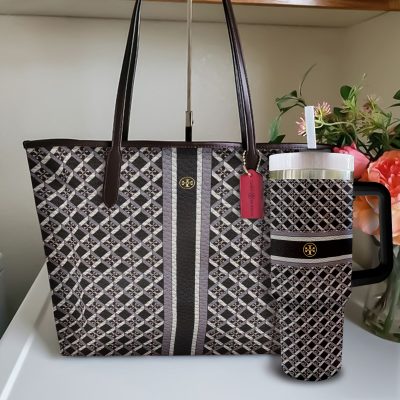 TORY BURCH HANDBAG & TUMBLER HOT TREND 2026 - LXSNMC0354012