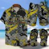 Luxury Gucci Combo Hawaiian Shirt, Short & Flip Flops SS2026 – LXSTHA018111