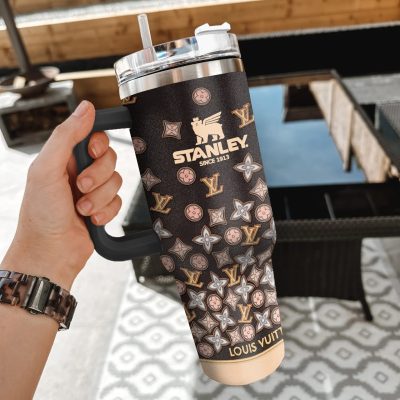 LV Engraved Tumbler Hot Trend 2026 - LXSNMC01