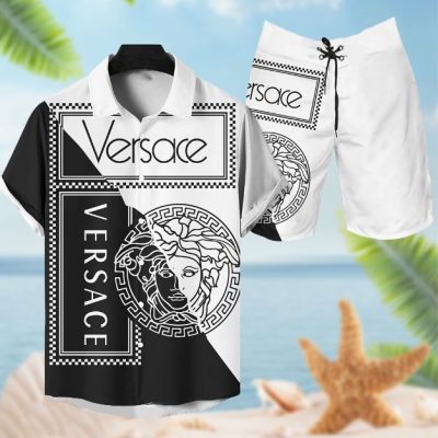 Luxury Versace Combo Hawaiian Shirt, Short & Flip Flops SS2026 – LXSTHA018105