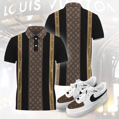 Luxury Combo LV Polo Matching AF1 Hot Sneaker 2026 - LXSTHA018701