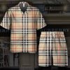 Premium Burberry Monogram Luxury Summer Hawaiian Track - LXSNMC0268