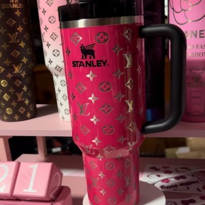 LV Engraved Stanley Tumbler Hot Trend 2026 - LXSNMC19