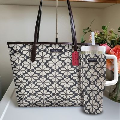 KATE SPADE HANDBAG & TUMBLER HOT TREND 2026 - NMC0376NVH01