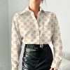 Gucci Women Long Sleeve Button Shirt | LXSTHA011216