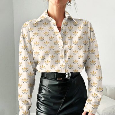 Gucci Women Long Sleeve Button Shirt | LXSTHA011216