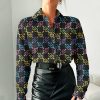 Gucci Women Long Sleeve Button Shirt | LXSTHA011221