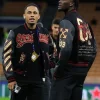 AC Milan x Off White Varsity Jacket Black NNL24111301