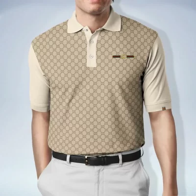 PREMIUM POLO SHIRT, GG POLO SHIRT FOR MEN - AF00760