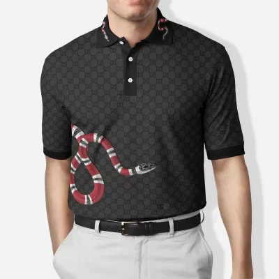 PREMIUM POLO SHIRT, GG POLO SHIRT FOR MEN - AF00763