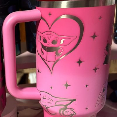 LV Starwars Engraved Stanley Tumbler Hot Trend 2026 - LXSNMC22
