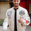 AC Milan x Off White Varsity Jacket Beige NNL24111303