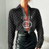 Gucci Women Long Sleeve Button Shirt | LXSTHA011222