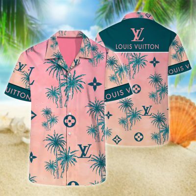 Premium Louis Vuitton Coconut Tree Luxury Summer Hawaiian Track – LXSTHA012403