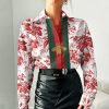 Gucci Women Long Sleeve Button Shirt | LXSTHA011220