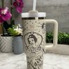 LV Snow White Engraved Tumbler Hot Trend 2026 - LXSNMC06