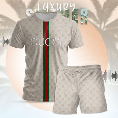 Premium Gucci Unisex Set T-Shirt & Shorts TX+DK-LXCTDP007801