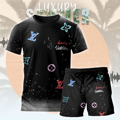 Premium Louis Vuitton Unisex Set T-Shirt & Shorts TX+DK-LXCTDP007812