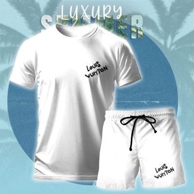 Premium Louis Vuitton Unisex Set T-Shirt & Shorts TX+DK-LXCTDP007813