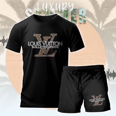 Premium Louis Vuitton Unisex Set T-Shirt & Shorts TX+DK-LXCTDP007815