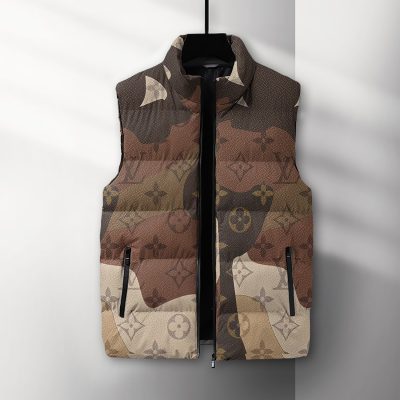 Premium LV Sleeveless Down Jacket NMC0527NVH05