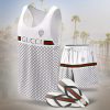 Luxury GG Combo Tank Top, Short & Flip Flops SS2026 - KT01+DK+RZT-LXCTDP010301