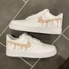 "LV Milk Coffee Color Swoosh Dripping" AF1 Sneaker Hot 2026 F8-TDP2112C002