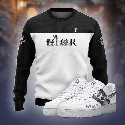 Premium Dior Ugly Sweater Matching AF1 Sneaker Hot 2026 - ZWY+F8-TDP1101D002