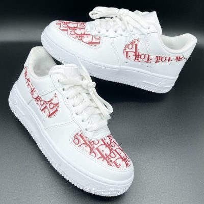 "DIOR Red Pattern OG" AF1 Sneaker Hot 2026 F8-TDP2401D011