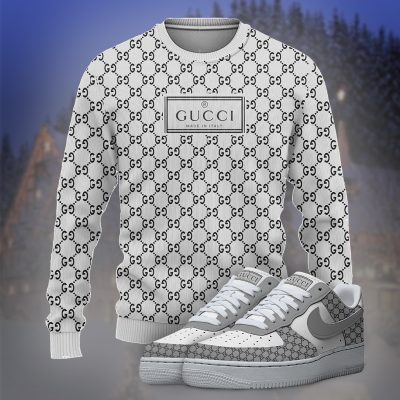 Premium GG Ugly Sweater Matching AF1 Sneaker Hot 2026 - ZWY+F8-TDP1010C22