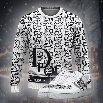 Premium Dior Ugly Sweater Matching AF1 Sneaker Hot 2026 - ZWY+F8-TDP1101D001