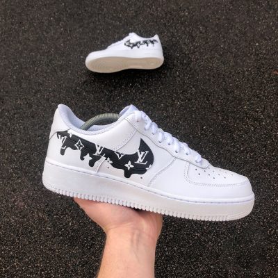 "LV Black Gradient Swoosh Dripping" AF1 Sneaker Hot 2026 F8-TDP2112C004