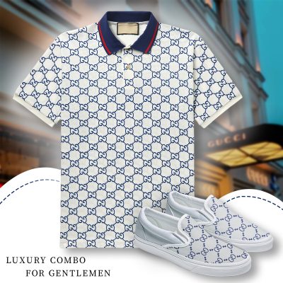 Premium GG Short Sleeve Polo Matching Slip Ons - PO+LRX-TDP2202D005