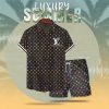 "Louis Vuitton Black Murakami" Luxury Summer Hawaiian Track - HAW+DK-TDP0503D010