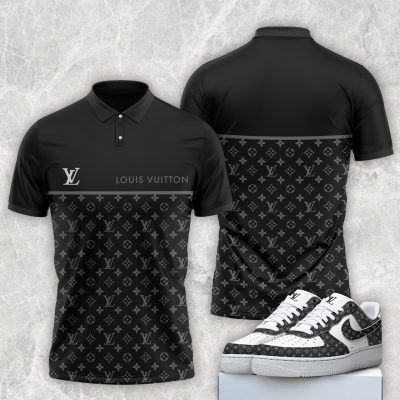 Luxury Combo LV Polo Matching AF1 Hot Sneaker 2026 - NMC0458NBS02