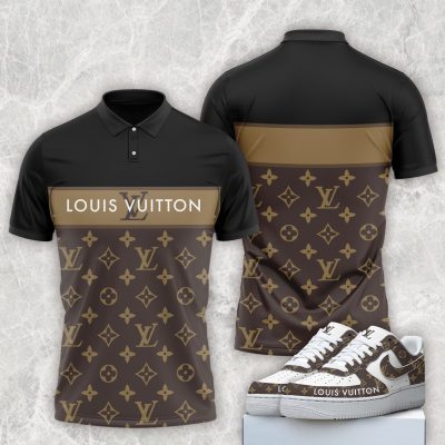 Luxury Combo LV Polo Matching AF1 Hot Sneaker 2026 - NMC0458NBS01