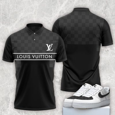 Luxury Combo LV Polo Matching AF1 Hot Sneaker 2026 - NMC0458NBS04