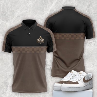Luxury Combo LV Polo Matching AF1 Hot Sneaker 2026 - NMC0458NBS05