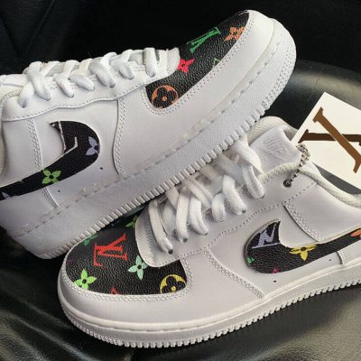 LV x AF1 Black Multicolor Sneaker Hot 2026 F8-TDP1031C04