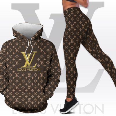 Limited LV Womens Hoodie and Leggings Set NMC0512NKT01