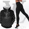 Limited LV Womens Hoodie and Leggings Set NMC0512NKT04