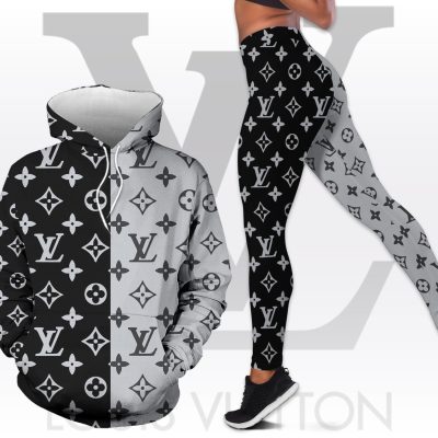 Limited LV Womens Hoodie and Leggings Set NMC0512NKT05
