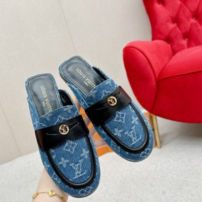Louis Vuitton Cosy Clog Mule Monogram Denim NNL241107014