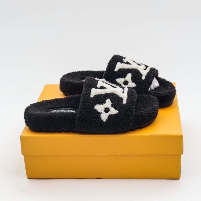 LV Paseo Flat Comfort Mules Black NNL24111216