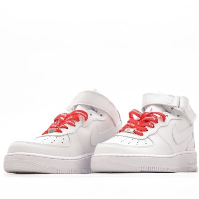 Nike Air force 1 x Supreme Mid White NNL24111906