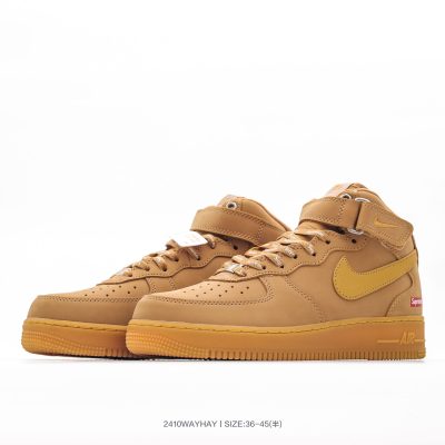 Nike Air force 1 x Supreme Mid Brown NNL24111908