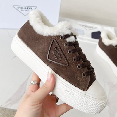 Prada Suade Brown Sneaker NNL24112005