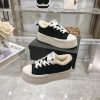 Chanel Black Suede Wool Lining Sneaker NNL24112007