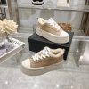 Chanel Tan Suede Wool Lining Sneaker NNL24112008