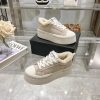 Chanel Ecru Suede Wool Lining Sneaker NNL24112010